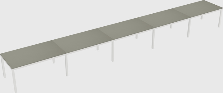 Rectangular desk