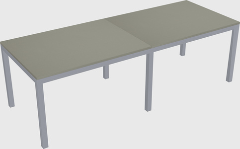 Rectangular desk