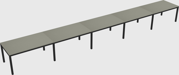 Rectangular desk