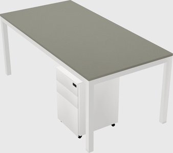 Rectangular desk