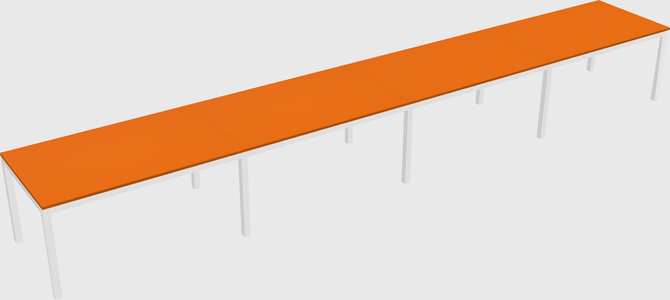 Rectangular desk