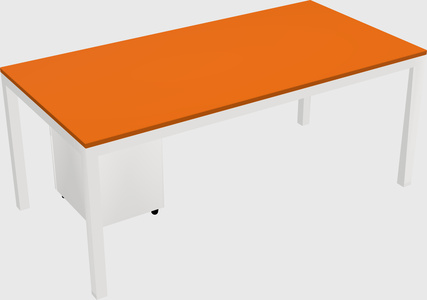 Rectangular desk