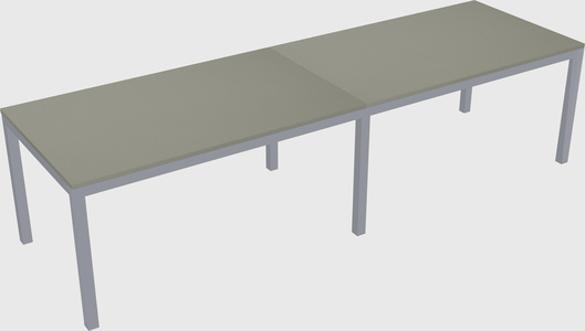 Rectangular desk
