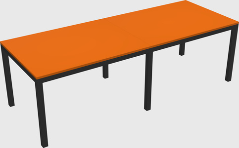 Rectangular desk