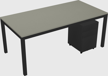 Rectangular desk