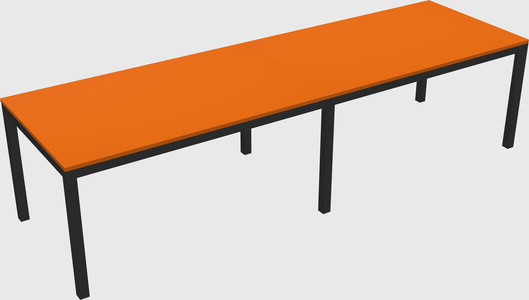 Rectangular desk