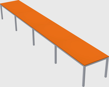 Rectangular desk