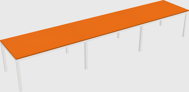 Rectangular desk