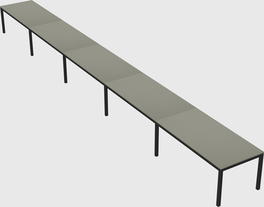 Rectangular desk