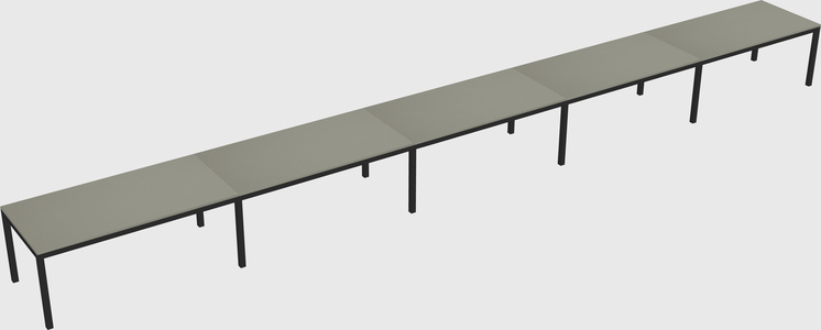 Rectangular desk