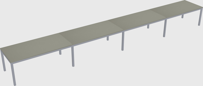 Rectangular desk