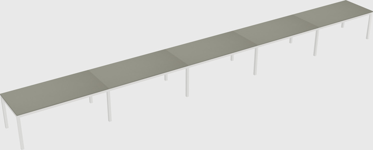 Rectangular desk