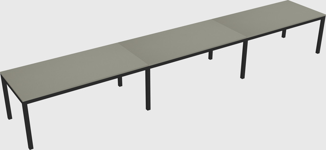 Rectangular desk