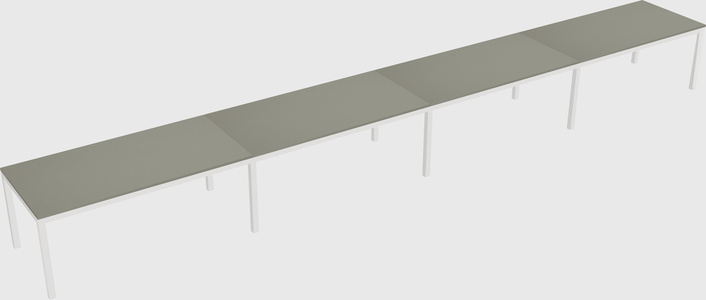 Rectangular desk