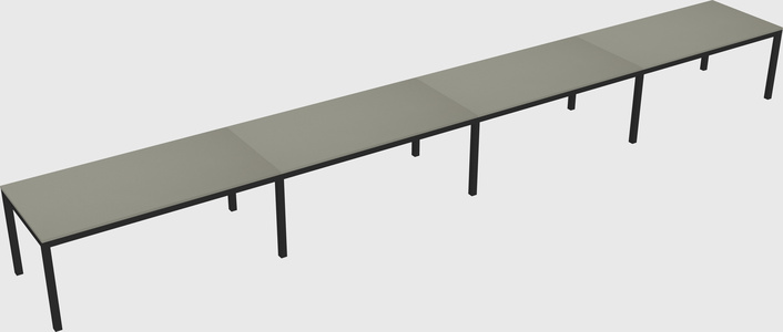 Rectangular desk
