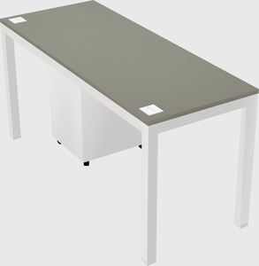 Rectangular desk