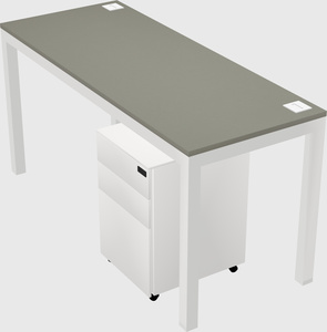 Rectangular desk
