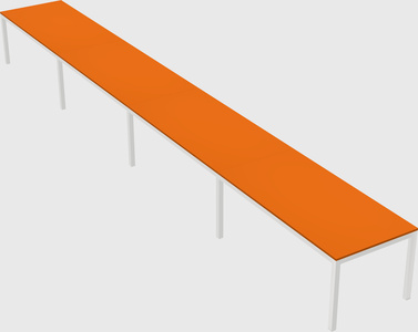 Rectangular desk