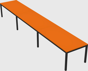 Rectangular desk