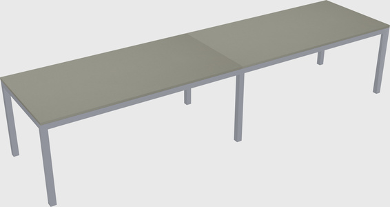 Rectangular desk
