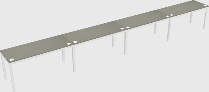 Rectangular desk