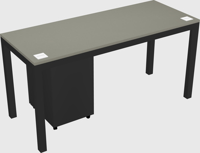 Rectangular desk