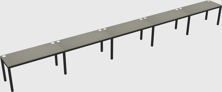 Rectangular desk
