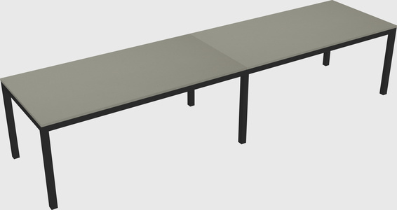 Rectangular desk