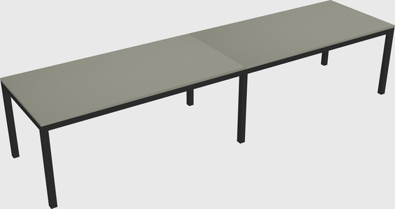 Rectangular desk