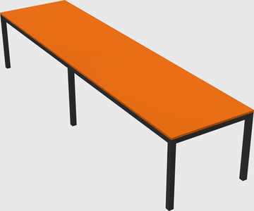Rectangular desk