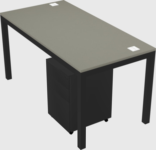 Rectangular desk