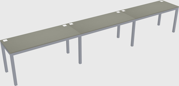 Rectangular desk