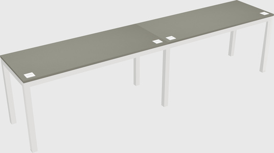 Rectangular desk