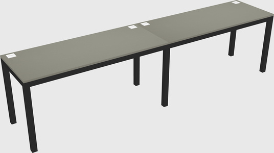Rectangular desk