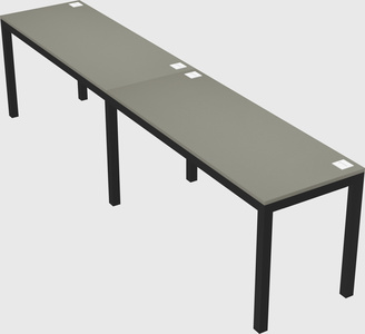 Rectangular desk