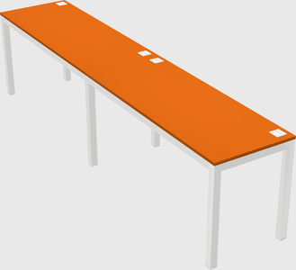Rectangular desk