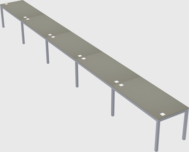 Rectangular desk