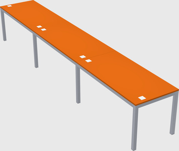 Rectangular desk