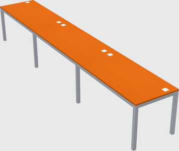 Rectangular desk