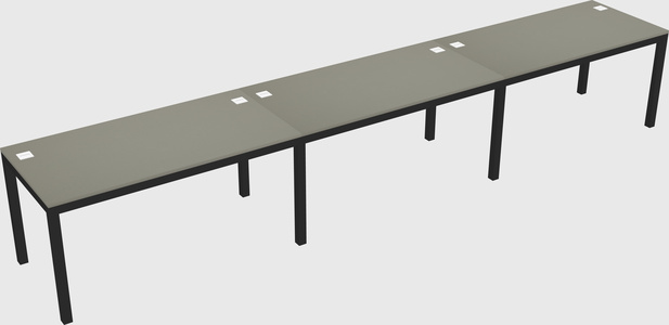 Rectangular desk