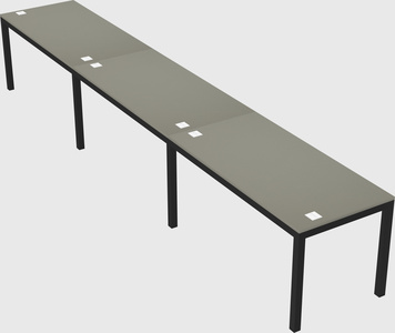 Rectangular desk