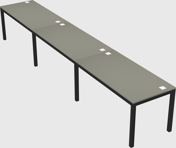 Rectangular desk