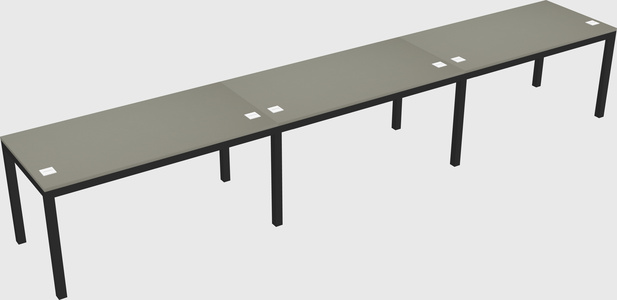 Rectangular desk