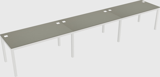 Rectangular desk