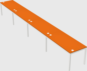 Rectangular desk