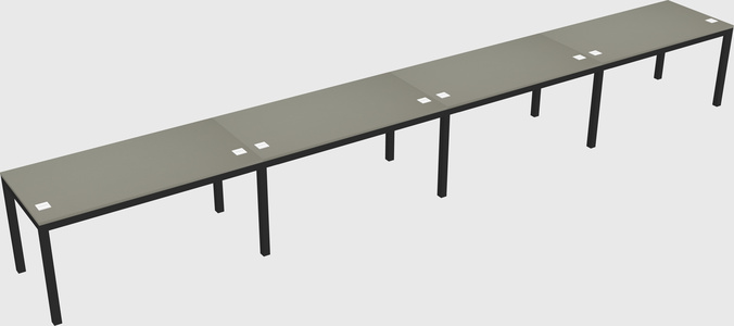 Rectangular desk