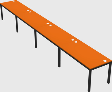 Rectangular desk