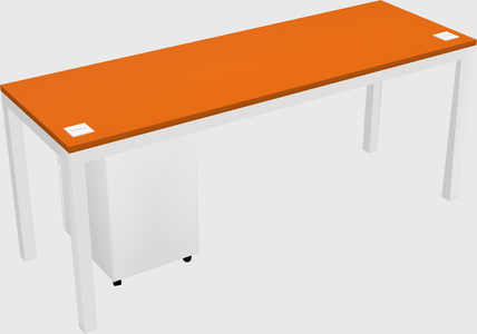 Rectangular desk