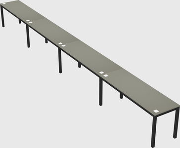 Rectangular desk