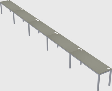 Rectangular desk